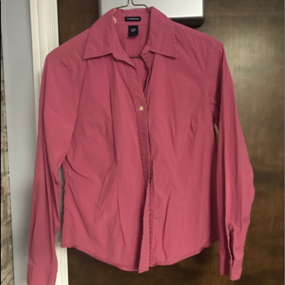 Gap cotton button down blouse